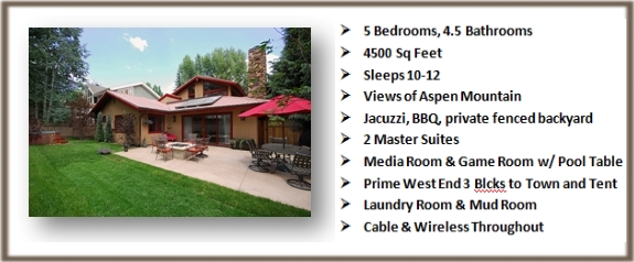 Featured on vrbo Aspen