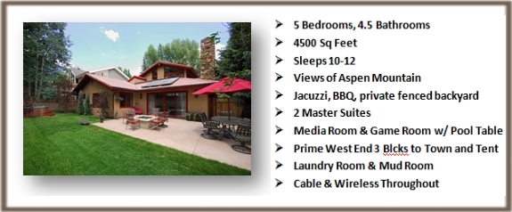 Home Rentals in Aspen