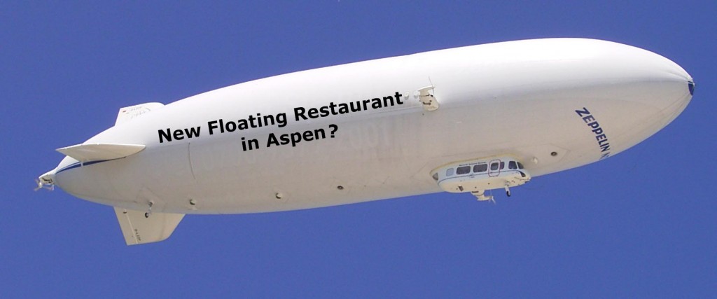 new floating restaurant in Aspen CO