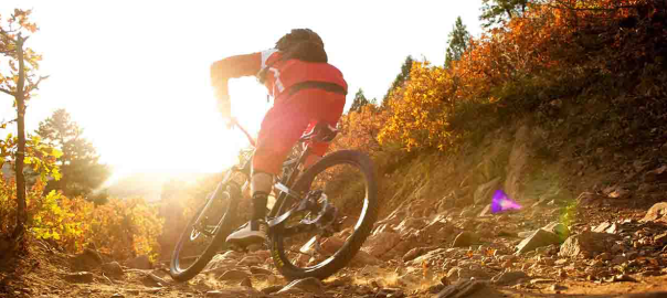 aspen co bike rider