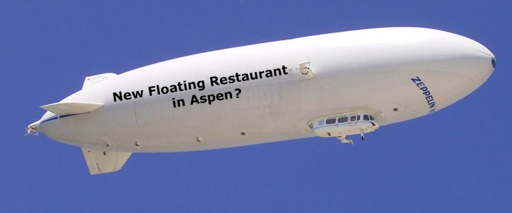 new floating resturant in Aspen CO